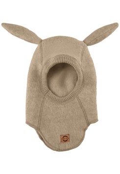 Mikk-Line wool fullface w/bunny ears - Melange Denver